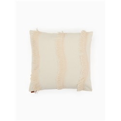 Наволочка декоративная с бахромой SL Home, 45×45 см, хлопок 100%