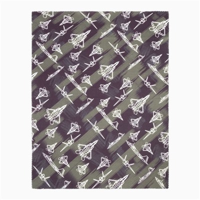 Плед флисовый «Этель. Самолеты», 75×100 см, флис 160 г/м²