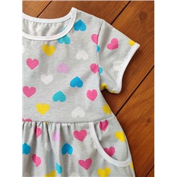 Платье Киска с карманами 33062 кулирка КР