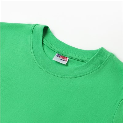 Футболка детская, ярко-зелёная, рост 146 см