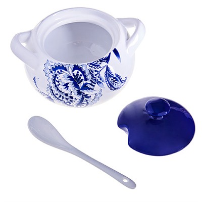 28881 Сахарница с/кр+лож 375мл LR (х48)