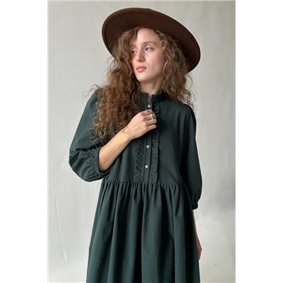 Платье  SEPTEMBER104/02/Темно-зеленый