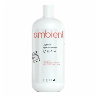 TEFIA  Ambient Крем-окислитель 1,5% / Oxycream 1,5%/5 vol., 900 мл 22271