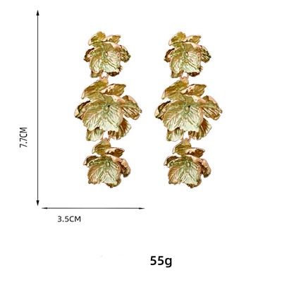 Серьги длинные на гвоздиках арт. 13 0992 (id 265516)