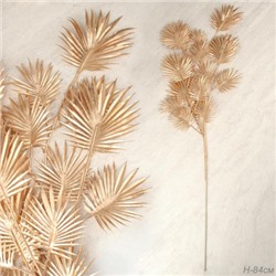 Ветка декоративная 84 см золото / GTN-8 /уп 10/500/