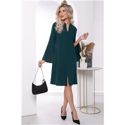 Платье "Элегантная особа" (изумруд) П7876