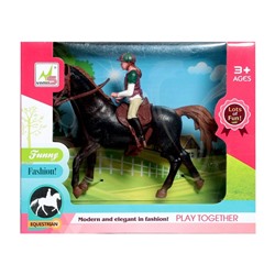 Игровой набор лошадка с куклой, с аксессуарами