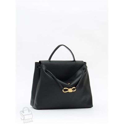 Сумка женская кожаная 6046PE black Polina&Eiterou /50 в Новосибирске