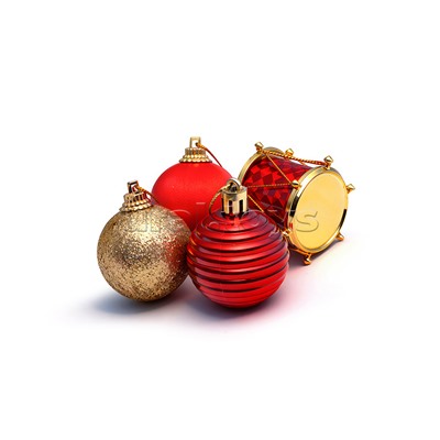 Набор новогодних украшений "Новогодние огоньки" (20шт х 4см)