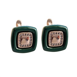 Серьги с керамикой