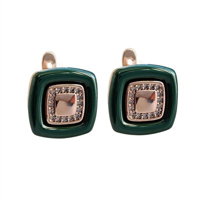 Серьги с керамикой