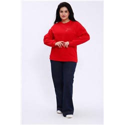 Свитшот женский 82067 (Красный коралл)