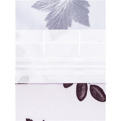 Шторы для кухни с подхватами «Этель» Impression 145×180 см, комплект - 2 шт.