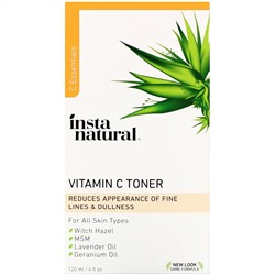 InstaNatural, Тоник с витамином С, 120 мл (4 жидких унции)