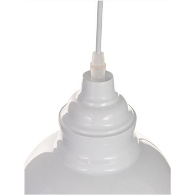 Светильник Paul 1×40 Вт Е27 пр-1 м снежно-белый 20×20×17.5 см