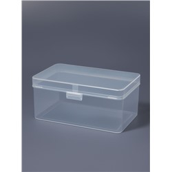 Бокс для хранения мелочей, 17.5×10.9×7.9 см, прозрачный