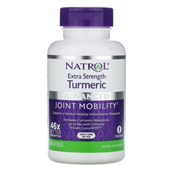Natrol, Куркума повышенной силы, улучшенная, 60 капсул