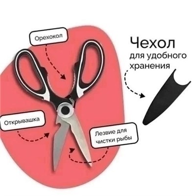 Ножницы кухонные универсальные #23106502