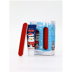 Подарочный набор новогодний «Тёплой зимы», крем для рук, 30 мл и пилка для ногтей, URAL LAB