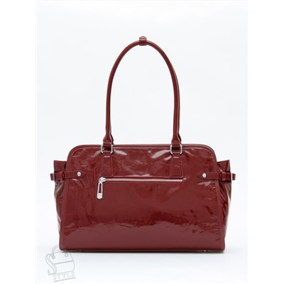 Сумка женская кожаная 8053Q wine red Polina&Eiterou  в Новосибирске