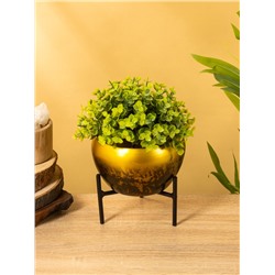 Кашпо на подставке «Горшочек для мёда», 15×15×15 см, железо