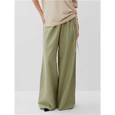 Брюки женские oversize MINAKU: Safari, цвет мятный, размер 46