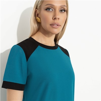 Платье с накладными карманами, За день до отпуска (green)