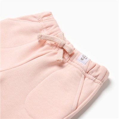 Штанишки детские MINAKU: Basic Line BABY, рост 80-86 см, пудрово-розовые