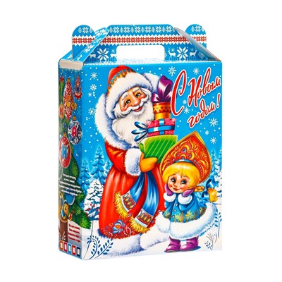 Сладкий новогодний подарок «Новогодняя Елка» с игрой, детский, 700 г