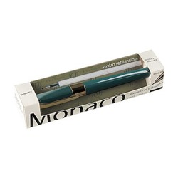 Ручка шариковая 0.5мм "MONACO PEARL" синяя С ДОП.СТЕРЖНЕМ (зеленый корпус) 20-0125/03-02 Bruno Visconti