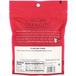 Bergin Fruit and Nut Company, Подорожник (кусочки), 99 г (3,5 унции)