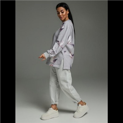 Свитшот женский Зара (Голубой)