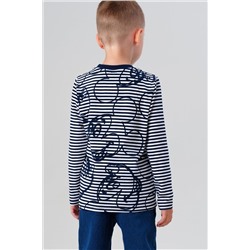 Фуфайка трикотажная для мальчиков (футболка с длинными рукавами) PLAYTODAY, 1185753