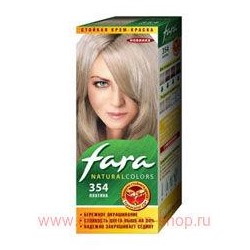 РК Fara Natural Colors Краска для волос тон 354 платина