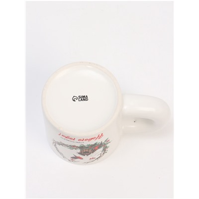 Кружка новогодняя керамическая «Счастливого Нового года!», 300 мл