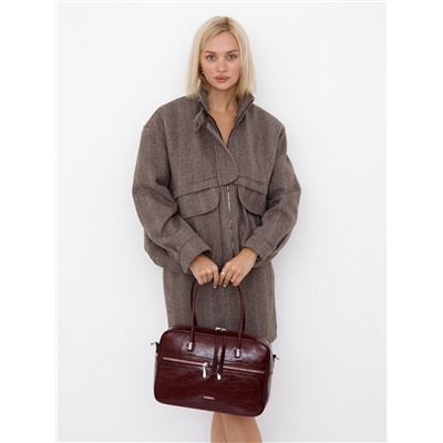 Сумка 51166SL wine red Velina Fabbiana-Safenta