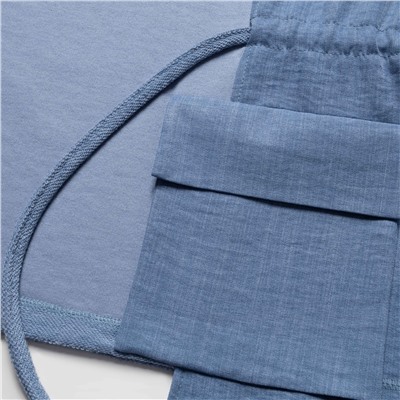 Свитшот дизайнерский, В котором удобно жить (голубой)