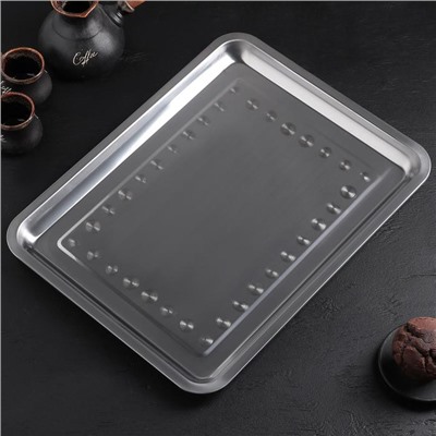 УЦЕНКА Поднос, 44.5×35.5 см, толщина 1 мм