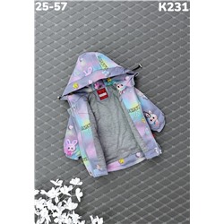 Куртка K231 серый