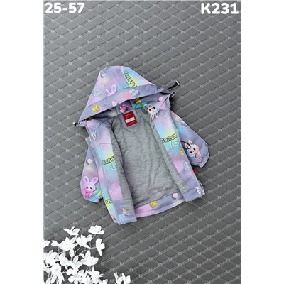 Куртка K231 серый