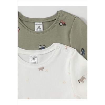 Футболка 2 шт CROCKID, 1238128