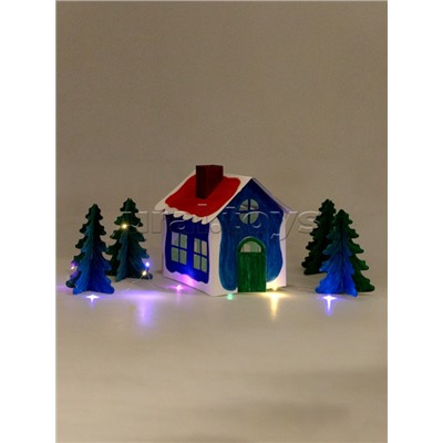 Набор для творчества. Декор своими руками "Домик в лесу"