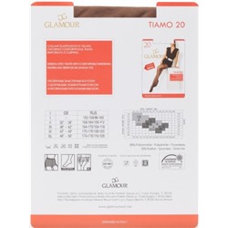 Колготки классические, Glamour, Tiamo 20