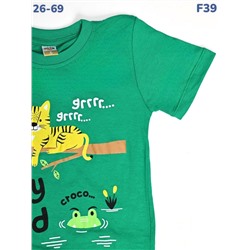 Футболка F39 зелёный