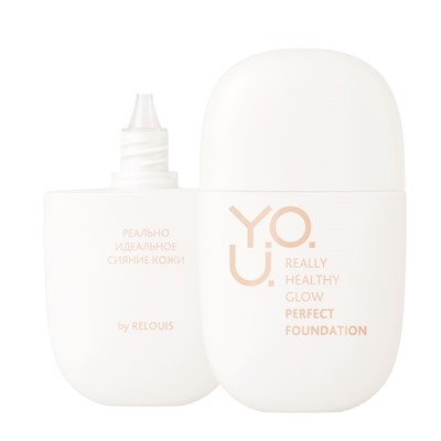 Идеальная тональная основа для лица Really Healthy Glow тон 03 Sun- Kissed