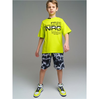 Комплект трикотажный для мальчиков: фуфайка (футболка), шорты