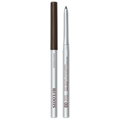 Карандаш механический для бровей BROW WOW тон 03 medium brown