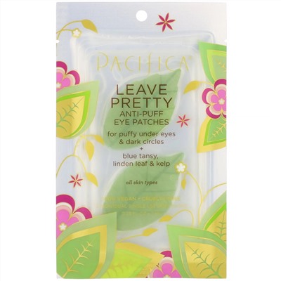 Pacifica, Leave Pretty, патчи для глаз против отечности, 1 пара, 7 мл (0,23 жидк. унции)