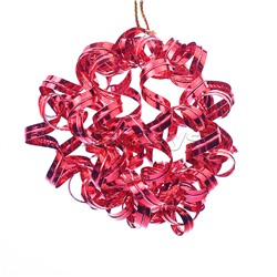 Набор новогодних украшений "Метелица" красные и золотые (5см*20шт)