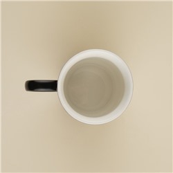 Кружка SL Home «Дольче фар ниенто», 400 мл, керамика, чёрная